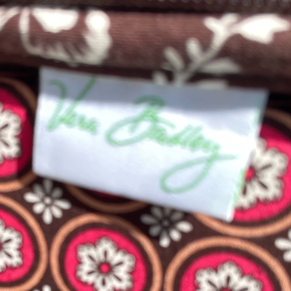 Vera Bradley's Imperial Style Quilted Cotton Covered Tablet/Briefcase